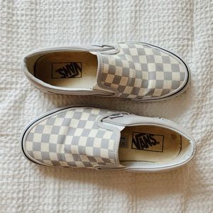 Checkered Vans